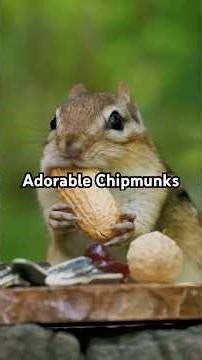 Chipmunk Facts That Will Blow Your Mind 🐿️ | Cute but Clever Animals! #chipmunks #cuteanimals