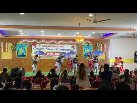 Ghintang Ghintang Madal Bajyo (GARRA NRITYA) Cover DC Gyanu Baba school |Cultural dance competition