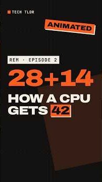 How a CPU Actually Thinks | REM Episode 2