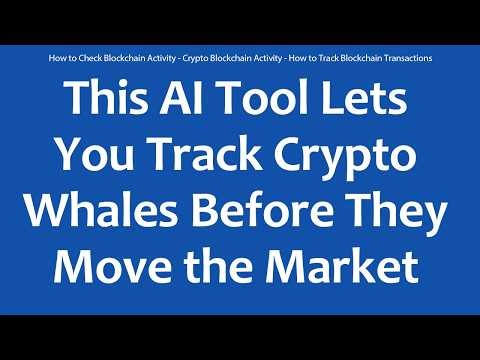 How to Check Blockchain Activity - Crypto Blockchain Activity - How to Track Blockchain Transactions