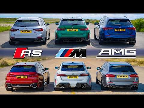 BMW M v Audi RS v AMG: Which is best?