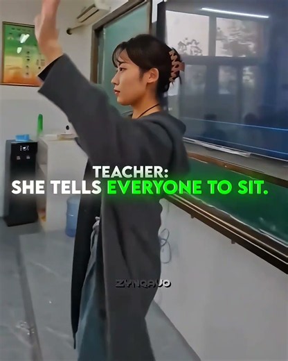 THE LITTLE GIRL RUNS THE CLASS! 😂