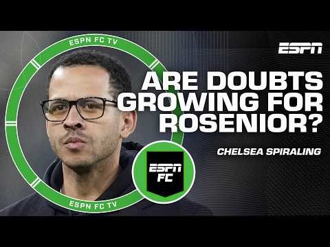 4-STRAIGHT LOSSES 😬 Too soon to judge Liam Rosenior for Chelsea's struggles? | ESPN FC