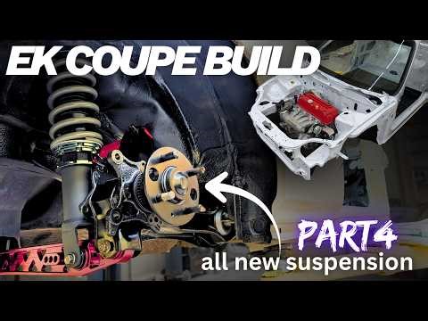 K Series EK Build gets ALL New Suspension!