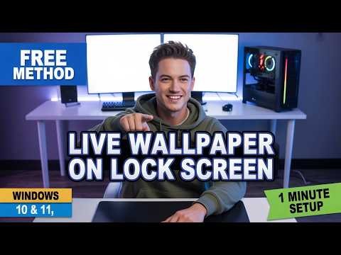 How to Set Live Wallpaper on Windows 10 and 11 Desktop and Lock Screen (2026 Guide)
