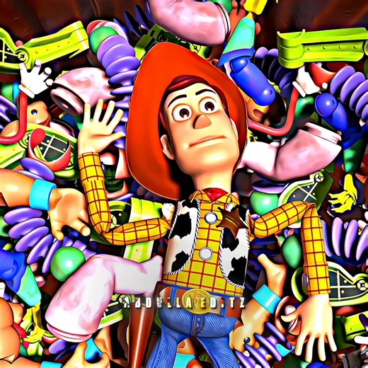 "He threw Woody into the trash can....🥹❤️‍🩹" #shorts #happiness #toys #fypシ゚viral