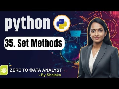 🔥 Python Sets Tutorial 🚀 | Add Remove Pop Clear Union Intersection Explained (2026)