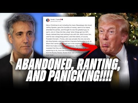 Trump ABANDONED, RANTING, and PANICKING Over Files on CHRISTMAS