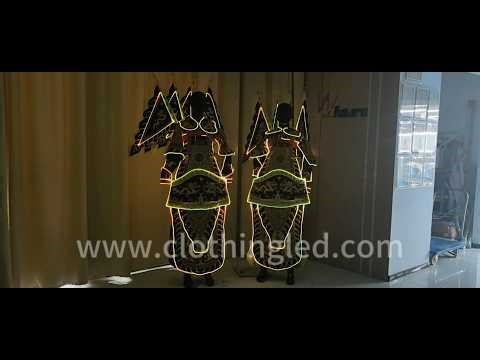 Lighting opera costumes