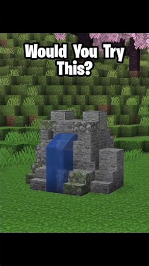 Minecraft Frog Statue 🐸🔥 | Cute Minecraft Build #shorts | VikashXbyte