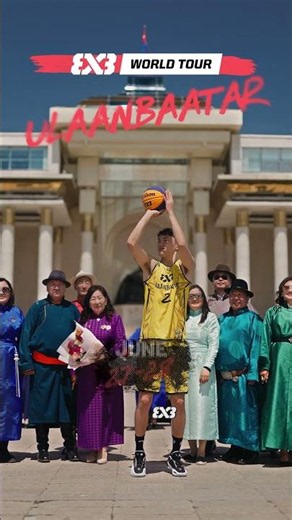 The Archer on HOME TURF in Ulaanbaatar! 🏹🇲🇳 #3x3WTUlaanbaatar #3x3WT