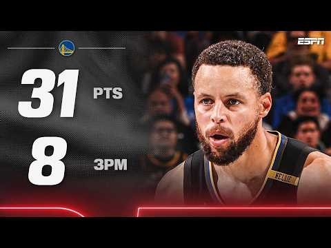 Steph Curry drops 31 PTS & 8 3PM in Warriors’ comeback win over Lakers 🎯 | NBA on ESPN