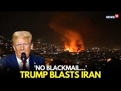 “No Blackmail”: Trump Blasts Iran Over Hormuz Tensions | US-Iran Standoff LIVE