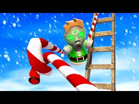 VR Christmas Climbing Game Made Us RAGE