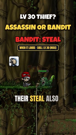 Assassin or Bandit in MapleStory Classic? The masteries changed