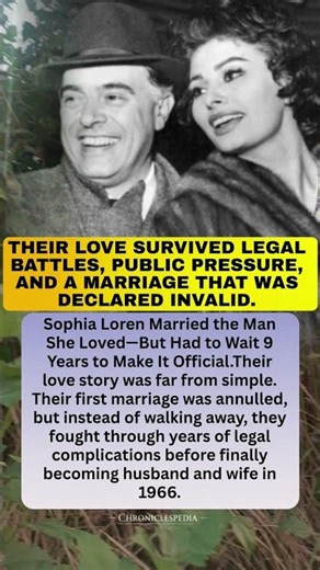 Sophia Loren Married the Man She Loved—But Had to Wait 9 Years to Make It Official