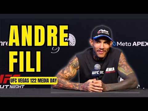 Andre Fili Talks 50 Clean Tests & Kai Kamaka Fight At UFC Vegas 122 Media Day 👊 #ufc