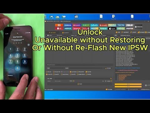 Unlock Unavailable without Restoring Or Without Re-Flash New IPSW