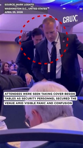 Watch: RFK Jr and Rubio Evacuated in White House Correspondents’ Dinner Shooting Incident