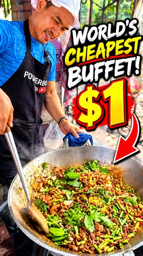 Bangkok’s Cheapest Buffet – You Won’t Believe the Price