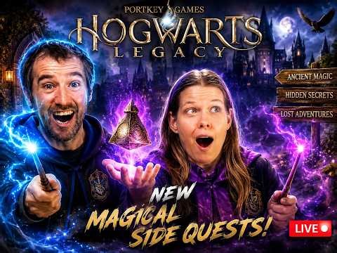 🔥 Hogwarts Legacy LIVE | Ancient Magic & Hidden Side Quests! 🪄✨