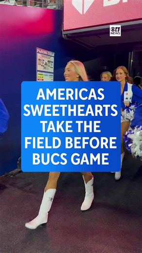 The Dallas Cowboys Cheerleaders, affectionately known as “America's Sweethearts,” have taken the field ahead of Thursday night's game!