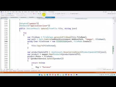CRUD Opearations using AutoMapper with Entity Framework Core in ASP.NET Core Web API - Final Part