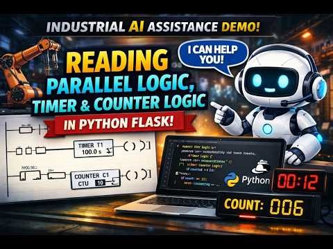 AI for PLC Engineers | Reading Parallel Logic with Timers & Counters