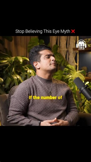 Ranveer Allahbadia on Instagram: "Eye Number Cannot Go To Zero 👁️ A doctor shared that there is no natural way to remove 0.5 or 0.75 eye power. All such claims are myths and only medical procedures can change it. Source- #TheRanveerShow Episode 448 (Overall 954) ft. @drrahilchaudhary [Eyes, Glasses, Doctor, 2026, TRS, ranveerallahbadia, BeerBiceps]"