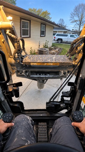 Two-foot-thick concrete pour