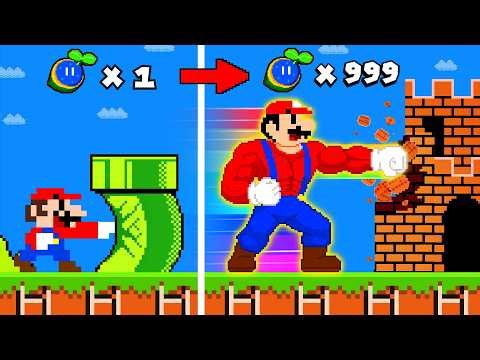 What If Every Seed Makes Mario Destroy EVERYTHING In ONE PUNCH?