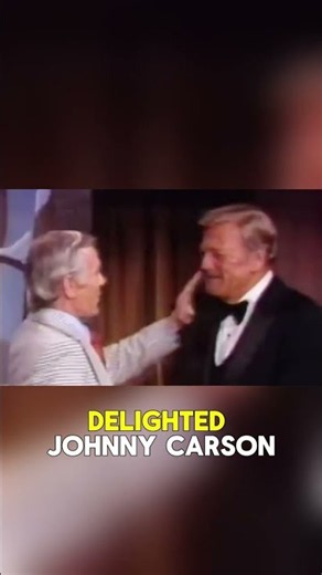 Why John Wayne's Surprise Appearance Delighted Johnny Carson #johnwayne #shorts