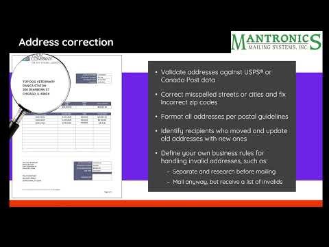 Address Correction- Quadient Impress