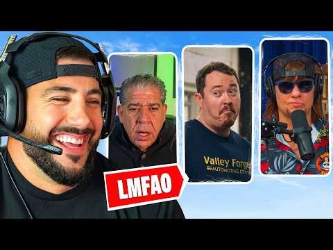 THE BEST OF NICKMERCS REACTING TO COMEDIANS!