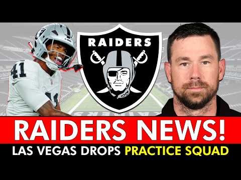 🚨 OFFICIAL: Las Vegas Raiders Practice Squad Announced | Raiders Roster News