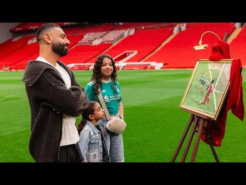 Mo Salah's Anfield Farewell with Makka & Kayan | 'It will always be the Reds' ❤️