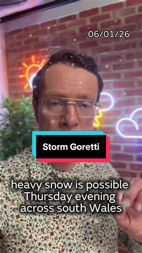 Storm Goretti is coming later this week It will bring strong winds to southern parts of England and some places will see snow A yellow warning for the snow has been issued for parts of England and Wales with the Midlands and south Wales the areas currently most at risk from heavy snowfall Check our free app or website for details of the warning ⚠️ #StormGoretti #UKSnow