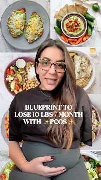 How to lose 10lbs in 1 month with PCOS!