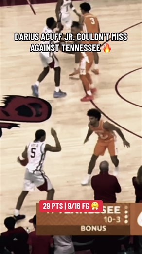Darius Acuff Jr. Scores 29 Against Tennessee