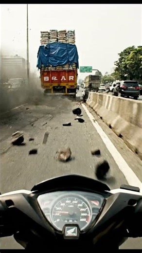 POV: You Hear a Massive Tire Blowout 🚛
