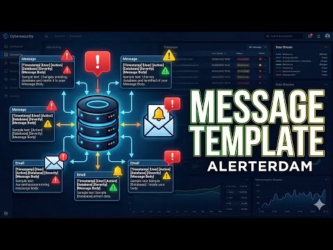 Tutorial DAM - Cara Membuat Message Template Untuk Alerter Pada DAM
