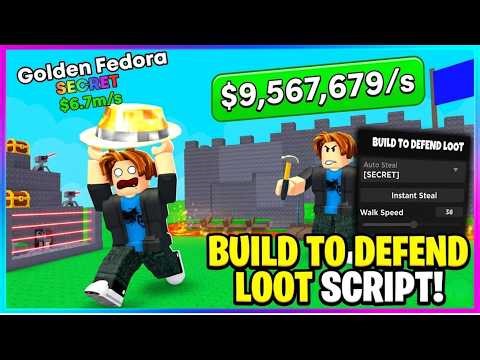 Build To Defend Loot Script 2026 | INSTANT STEAL, Auto Buy, Push Aura, No Clip (NO KEY)🔥