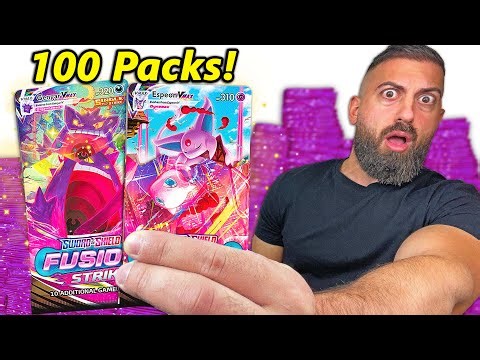 Opening 100 Fusion Strike Packs To See If It's ACTUALLY Worth $1,300