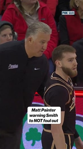 Please stay in the game, Braden 🙏 #purdue #basketball