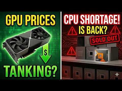 Current GPU prices and upcoming CPU shortage.!