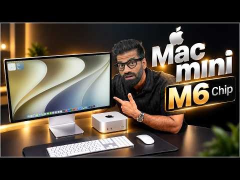 Mac Mini M6 Unboxing & First Look - True Powerhouse!🔥🔥🔥
