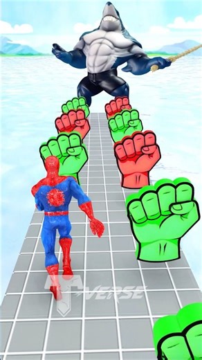 Spiderman VS 999 LVL Boss Can Spiderman Defeat Hulk & Tralalero Tralala Help Spiderman