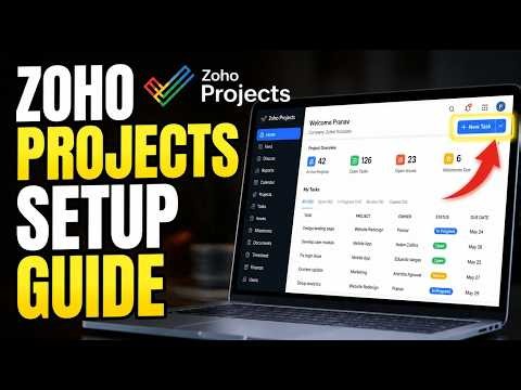 How to configure Zoho Projects for task management workflows - Complete Guide