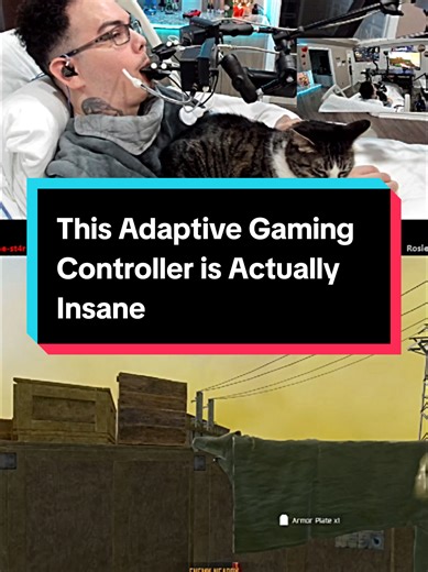 This Adaptive Gaming Controller is Actually Insane #RebirthIsland #callofduty #COD #wheeledgamer #warzoneclips
