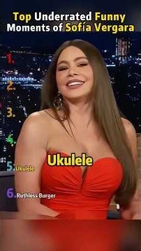 Top Underrated Funny Moments of Sofía Vergara 😂🤣 #Shorts